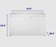 Element® 14.7 Cu. Ft. White Chest Freezer -3