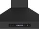 FORNO® Venezia Series Alta Qualita 36" Black Wall Mounted Range Hood  -3