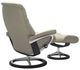 Stressless® by Ekornes® Customizable Sunrise Large Manual Recliner and Ottoman with Signature Base-3