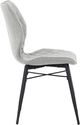 Primo™ International 3211 2-Piece Taupe Armless Accent Chair Set-2