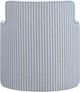 TOV Furniture Passe Blue Stripes Swivel Accent Chair-5