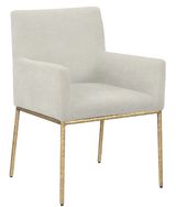Cream-Brushed Brass
