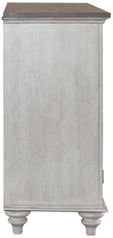 Liberty Furniture Ocean Isle Antique White/Weathered Pine Buffet-3