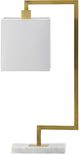 A & B Home Gold/White Table Lamp-2