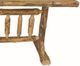 Best Craft Furniture RRP18 Rustic Red Pine Trestle Gathering Table-2