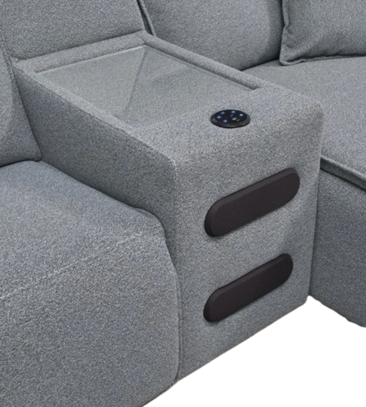 Signature Design by Ashley® Modmax II 6-Piece Pepper/Salt Left-Arm