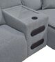 Signature Design by Ashley® Modmax II 6-Piece Pepper/Salt Left-Arm Facing Power Reclining Sectional with Chaise and Audio Console-3