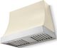 La Cornue CornuFé Marquee 36" Morning Dew Range Hood with Polished Chrome Trim-0