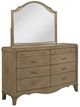 Coaster® Revello Washed Mango Dresser and Mirror-0