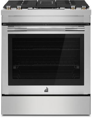 JennAir RISE™ 30" Stainless Steel Slide In Dual Fuel Natural Gas Range