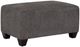 Franklin™ Fairmont Shasta Charcoal Ottoman-0