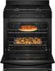Whirlpool® 30” Black Freestanding Gas Range with Crispy Mode and Dishwasher Safe Grates-1