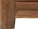 International Furniture Direct Ancora Brown Leather Accent Chair-4