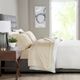 Olliix by Madison Park 525 Thread Count Ivory King Cotton Rich Sheet Set-5