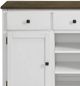 Intercon Kona Gray/White Sideboard-2