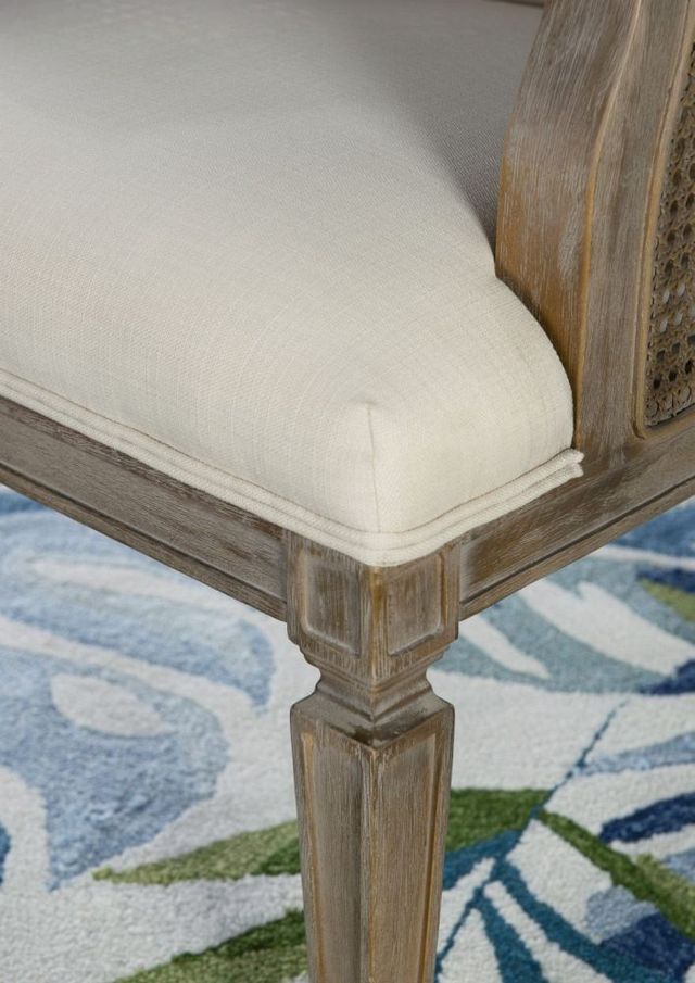 Linon Kensington Grey Wash Accent Chair-1