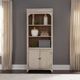 Liberty Furniture Farmhouse Reimagined Antique White/Chestnut Bookcase-1