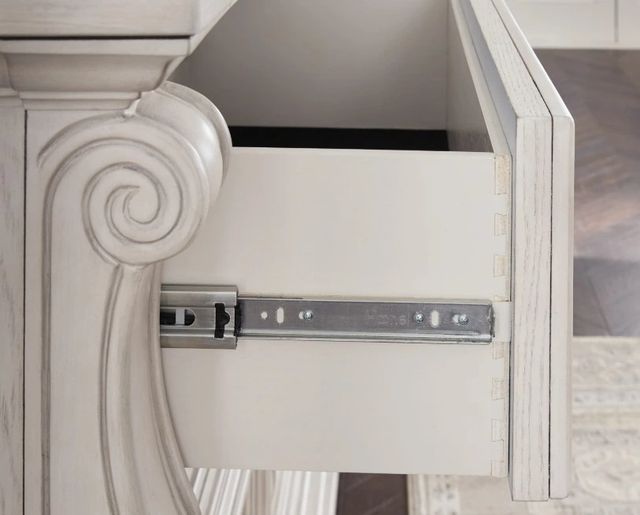 Signature Design by Ashley® Andonhall Antique White Dresser and Mirror-4