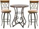 Powell® Hamilton 3-Piece Bronze/Medium Cherry Pub Table Set-1