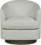 Fairfield® Customizable Tipsy Swivel Chair with Wooden Base-2