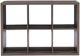Linon Cody Gray 6-Cube Storage Cabinet-4