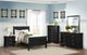 Mazin Furniture Mayville Black Twin Youth Sleigh Bed-1