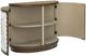 Bassett Mirror Oxford Brown Hall Cabinet-2