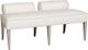 Vanguard® Furniture Compendium Jensen Interest Ivory Bench-0