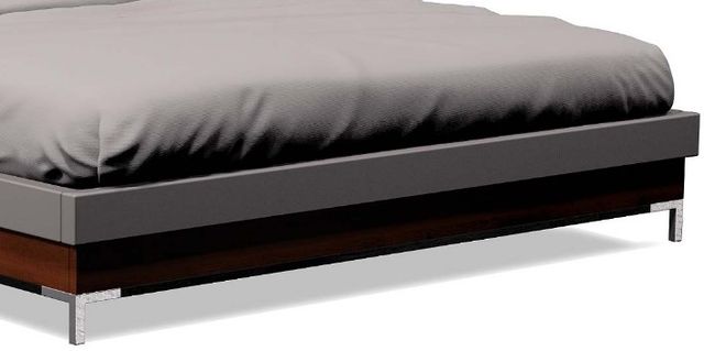 Country View Woodworking American Modern King Vertical Headboard Panel Upholstered Bed-2
