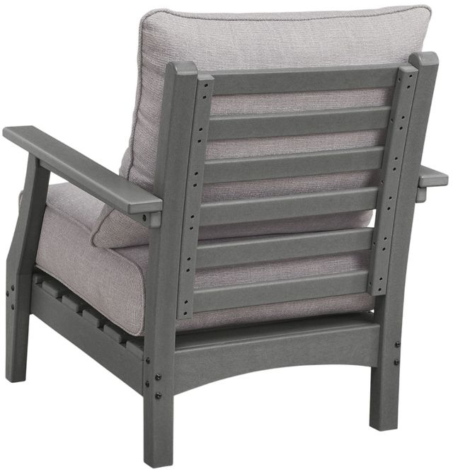 Signature Design by Ashley® Lone View Bay 2-Piece Beige/Gray Fabric/Plastic Outdoor Lounge Chair-4