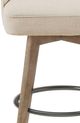 Olliix by Madison Park Sand Pearce Counter Stool with Swivel Seat-4