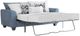 Albany Industries Clearview Blue Queen Sleeper Sofa-0