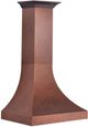 ZLINE Designer 48" Hand-Hammered Copper Ducted Wall Range Hood -1