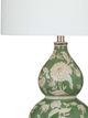 Bassett Mirror Capri Green Table Lamp-1