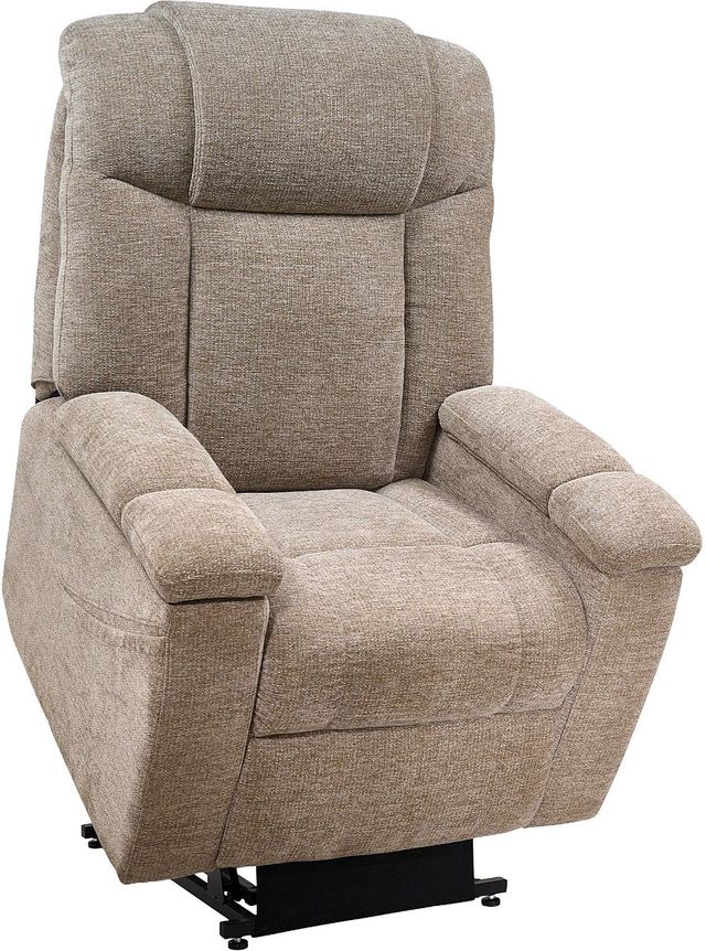 UltraComfort™ Venice Stone Medium Power Lift Recliner with Nirvana™ Swedish Massage-1