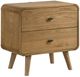 Coaster® Robyn Light Ash Nightstand Bedside Table-0
