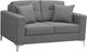 Edgewood Furniture Armani Grey Loveseat-0