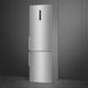 Smeg 24'' 12.5 Cu. Ft.  FingerProof Stainless Steel Counter Depth Bottom Freezer Refrigerator-2