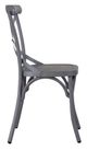 Liberty Furniture Vintage Dark Gray X Back Side Chair-2
