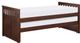 Mazin Furniture Rowe Cherry Twin/Twin Youth Captains Bed With Trundle-1