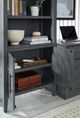 aspenhome® Preston Urbane Gray Door Bookcase-1