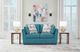 Signature Design by Ashley® Keerwick Teal Loveseat-4