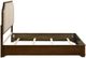 Coaster® Garland Brown Cherry/Cream 58" Panel Eastern King Bed-1