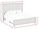 Elements International Canterbury 3-Piece Ivory King Bedroom Set-3