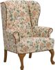 Best® Home Furnishings Customizable Erin & Ben Co. Isadore Chair with Dark Walnut Legs-0