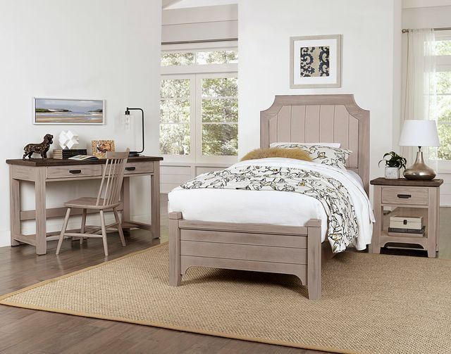 LM Co Home By Vaughan-Bassett Bungalow Home by Ben & Erin Napier Dover Gray Desk Chair-2