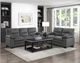 Homelegance® Keighly Dark Gray Sofa-1