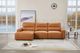 Cheers by Man Wah 3-Piece Oslo Antelope Right-Arm Facing Power Reclining Sectional and Chaise-0