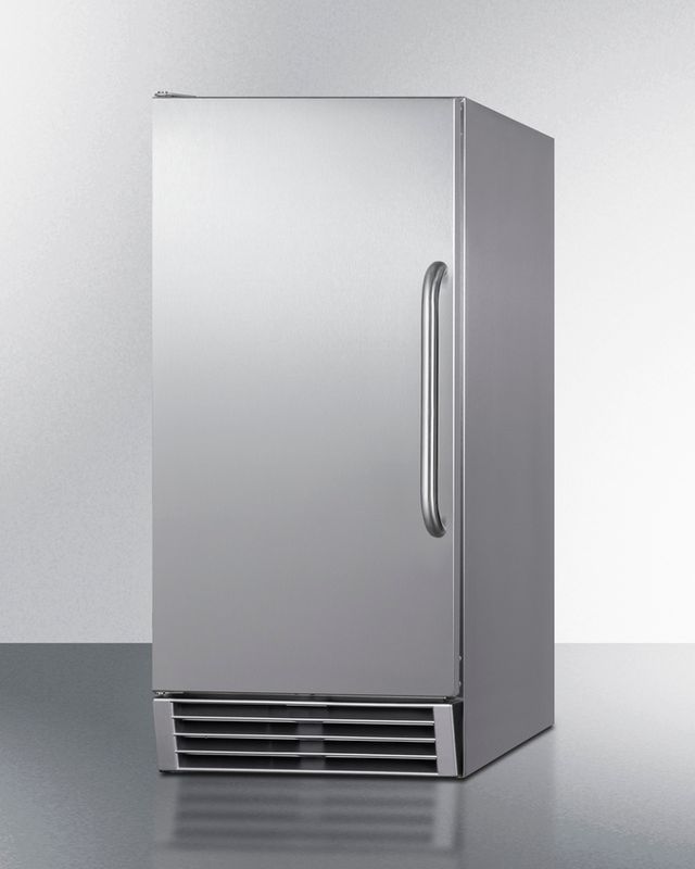 Summit® 14.5" Stainless Steel Outdoor ADA Compliant Ice Maker-1