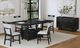 Elements International Transcend 5-Piece Charcoal Counter Dining Set-1